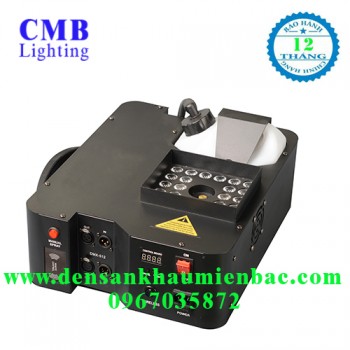 máy phun khói đứng đổi màu rgb
