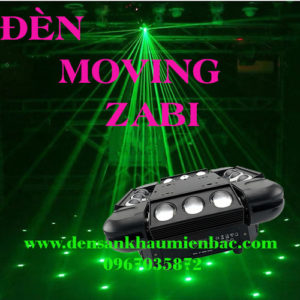 đèn moving Zabi 12 mắt vuông