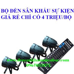 bộ đèn sân khấu đám cưới giá 4 triệu