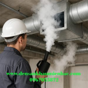 5 bước tét khói thử kín ống thông gió