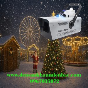 máy phun tuyết cho khu vui chơi